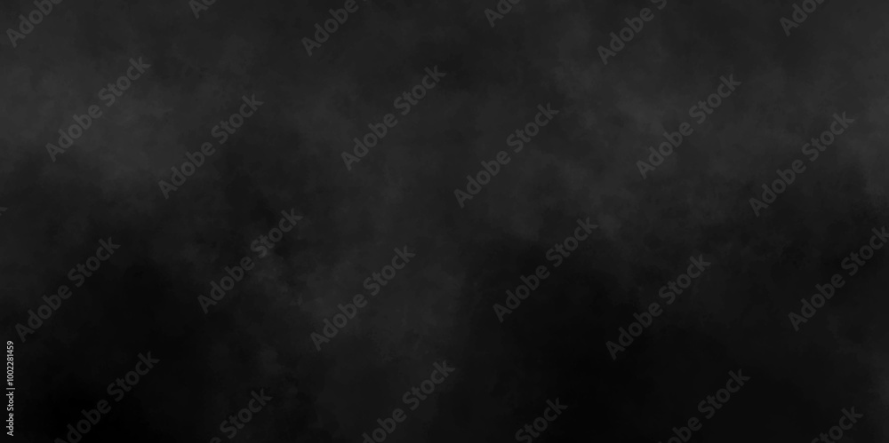 Wall mural black texture smoke and fog vector texture design sky background seamless haze splash texture motion