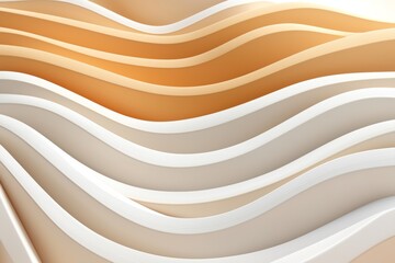 Obraz premium A wavy paper texture and cutout design. An elegant background made with stock photos.