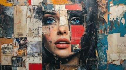 Collage Woman