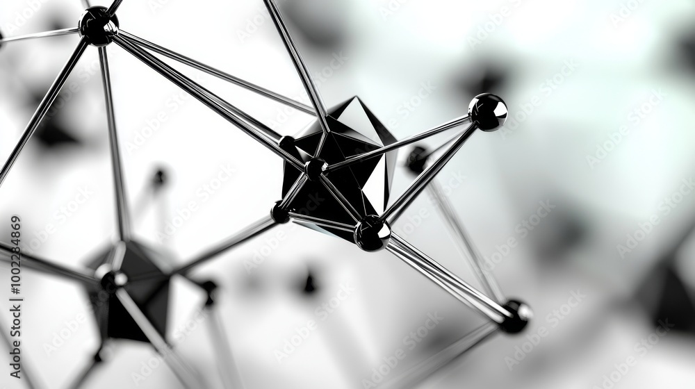 Poster plexus mesh backdrop on white geometric abstract background.