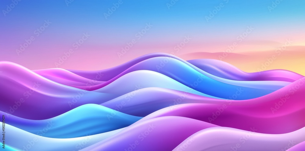 Poster a grey blue purple black grainy gradient banner background is used as the header for an abstract noi