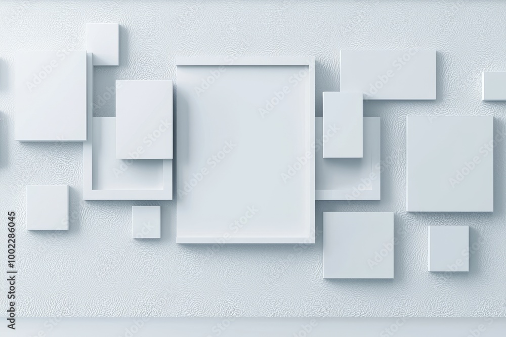 Poster this background features a geometrical rhombus in sunlight with sharp light gradient shadows in the 