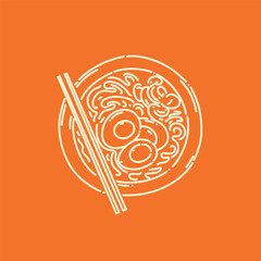 Japanese ramen soup food in bowl