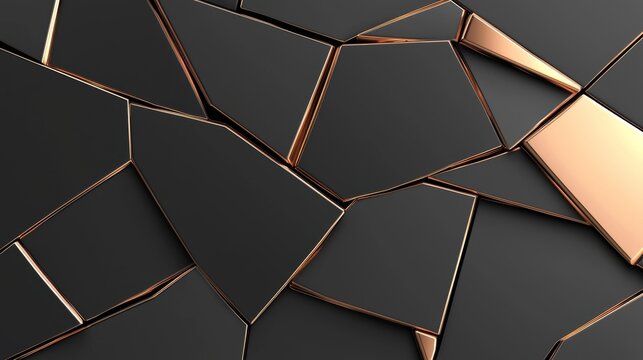 An abstract and artistic background of dark concrete cracks. Abstract and artistic background with dark concrete cracks.