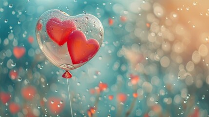 heart balls inside heart