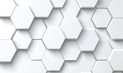 Naklejka premium Featuring an abstract hexagonal shape pattern with a geometric background