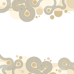 Layout in Zen garden Japanese style - top and bottom margins