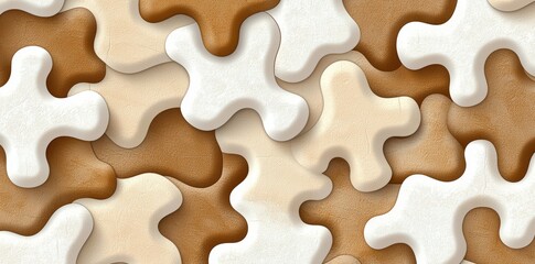 The mosaic tile is comprised of concrete stones. Cement background, cement geometric patterns, cement geometric digital tiles.