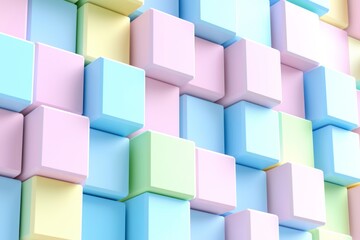 Obraz premium Detailed 3D render of abstract background. 3D illustration design in digital format.