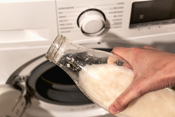 Homemade laundry for washing machine, Marseille grated soap, do it yourself, zero waste, eco...