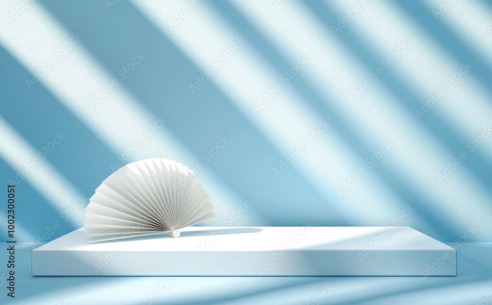 Aufkleber ground with creative geometric structure, 3d rendering.