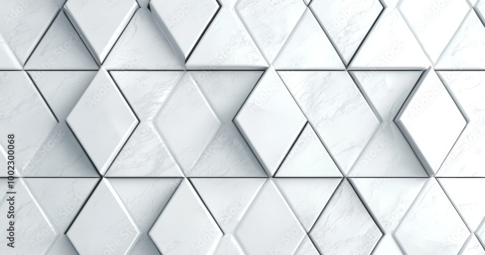 Poster an abstract black and white background with geometric triangle shapes layered in a random geometric 