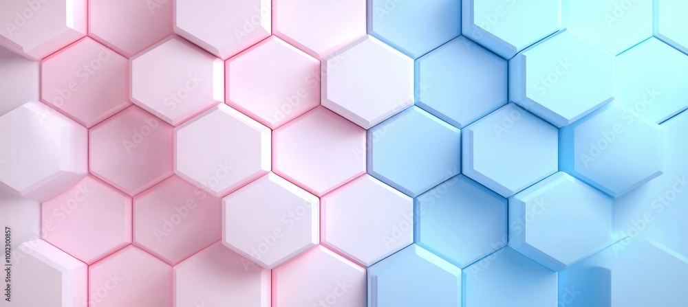 Poster an abstract geometric backdrop or a wallpaper with space for text is available with hexagonal backgr