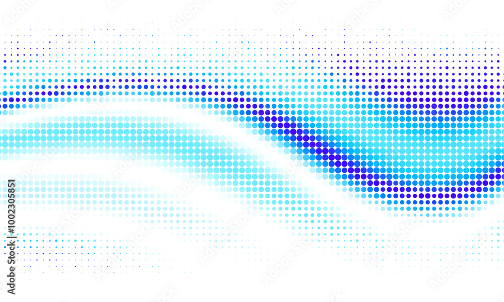 Aufkleber white background with colorful dotted halftone pattern. abstract design background