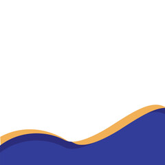 Business Wave Footer