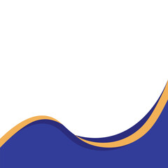 Business Wave Footer