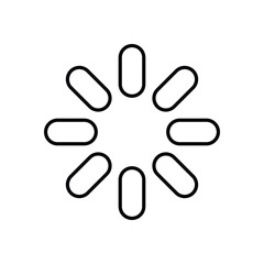 Loading   vector icon stock illustration