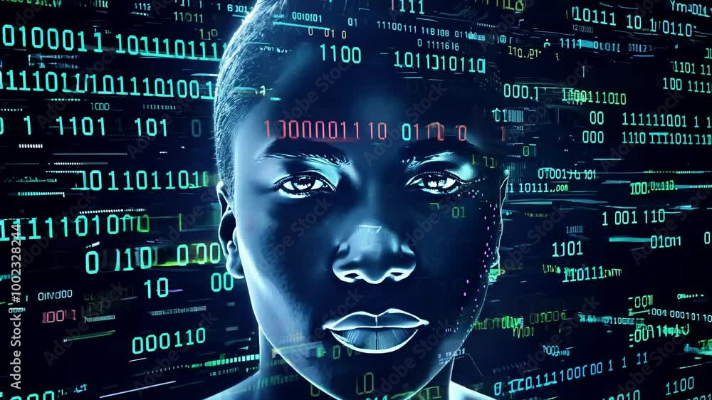 Poster this presentation delves into how technology reshapes human identity in a digital world filled with 