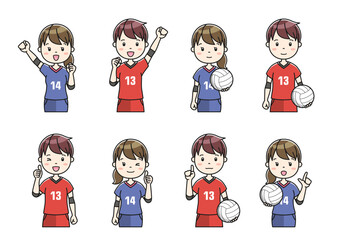 部活動イラスト16　Clip art of Club Activity Illustration