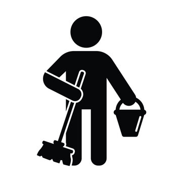 recommend clip art: Cleaning Service Icon