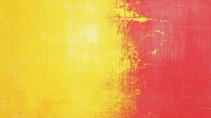Obraz premium A textured abstract background blending yellow and red hues.