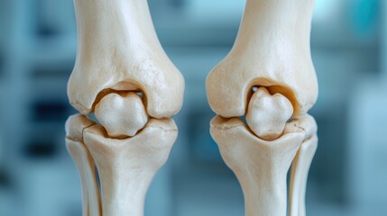 Anatomical Model of Human Knee Joint Structure