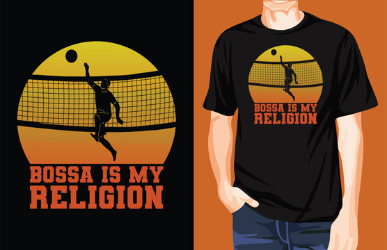 Bossaball  t-shirt design unique idea