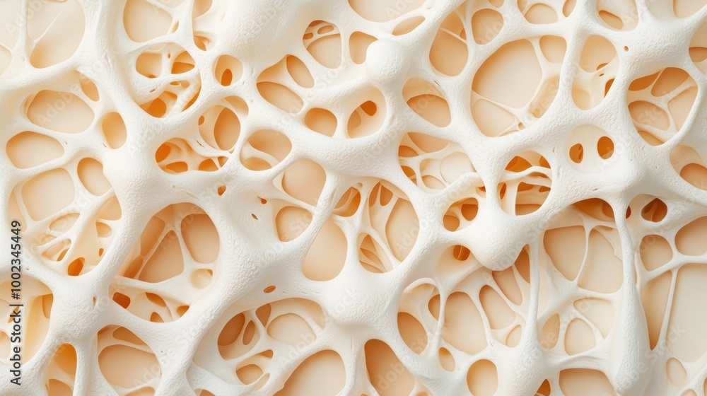 Poster abstract texture of white foam on soft background