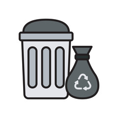 Trash Sticker