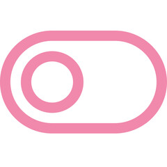 Power On Toggle Icon Logo Design