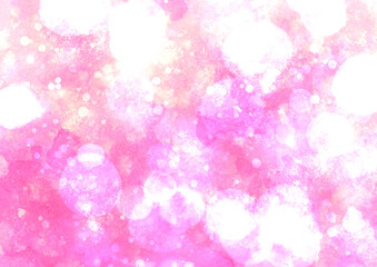 ピンクのキラキラした背景