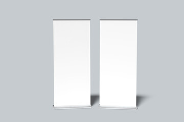 Rollup Banner Blank Mockup