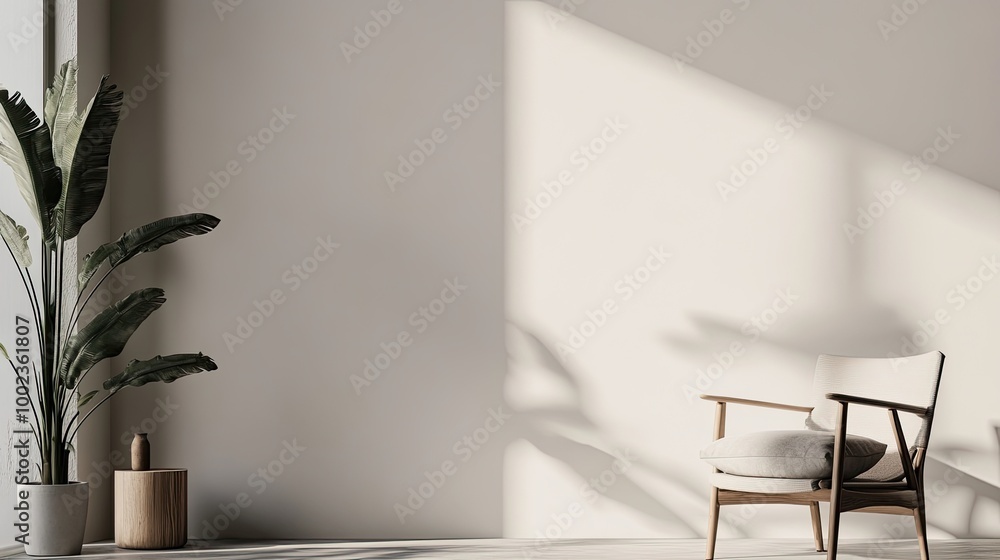 Fototapete a clean web banner design with minimal text and a focus on visual appeal, ideal for e-commerce websi