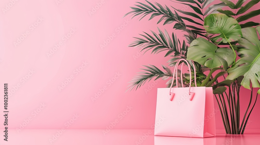 Fototapete a clean web banner design with minimal text and a focus on visual appeal, ideal for e-commerce websi