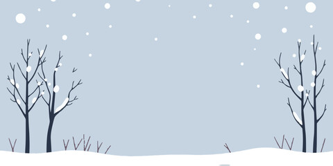 Winter snowfall background on bark blue backdrop. white snowfall texture. christmas, merry, vintage, banner, sale Vector 3d illustration.