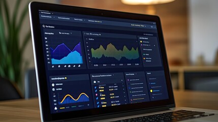 a company feedback system dashboard showing real-time updates on customer reviews and feedback scores.