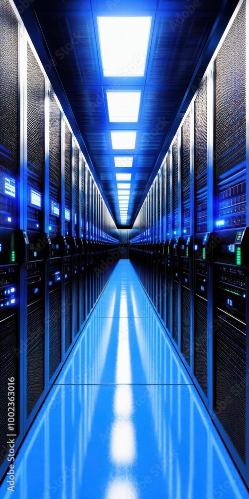 Poster global business data warehouse concept, surrounded by digital security locks and binary code cool bl