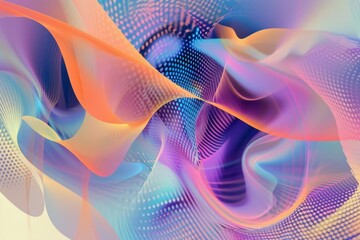 Modern abstract design for seminar poster, emphasizing professional and educational content.