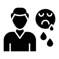 Crying Icon Style
