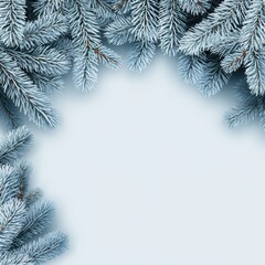 Obraz premium Fresh Fir Branches for Christmas Decorations