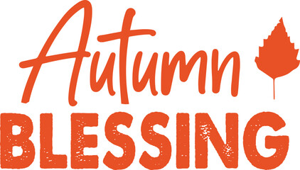 autumn blessing