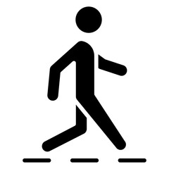 Walking Icon Style