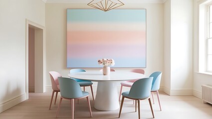 Modern apartment . room interior,  creating an inviting and stylish interior