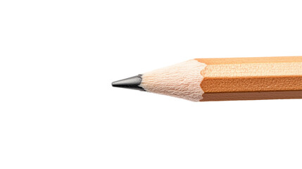 Pencil isolated on transparent or white background