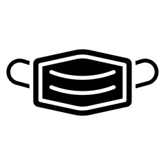 Face Mask Icon Style