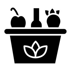 Groceries Icon Style