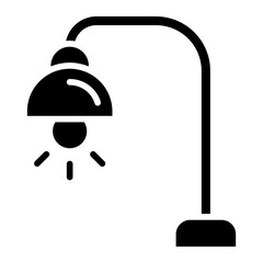 Book Lamp Icon Style