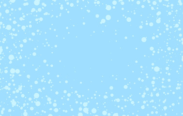 Fototapeta premium Snow winter background. Christmas snowy vector design. Falling white snowflakes landscape pattern. Holidays snowfall texture decoration illustration.