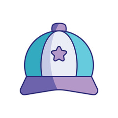 Cap vector icon