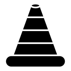 Traffic Cone Icon Style